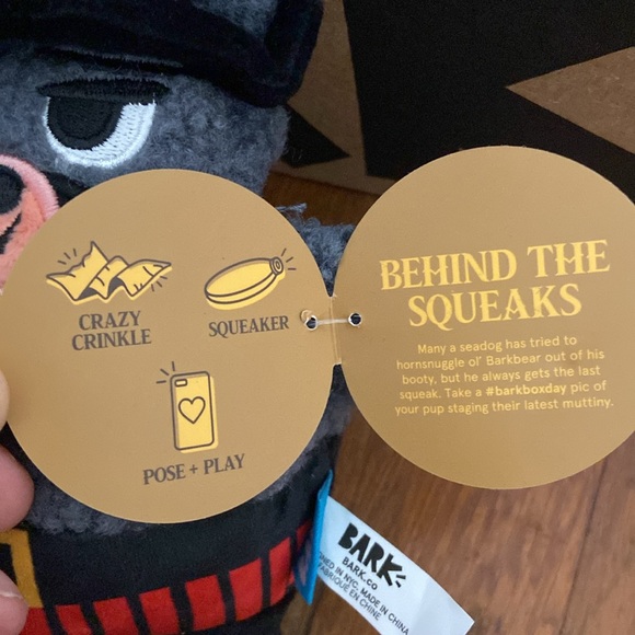 NWT BarkBox Sniffin Booty Pirate Themed Box - Picture 6 of 13